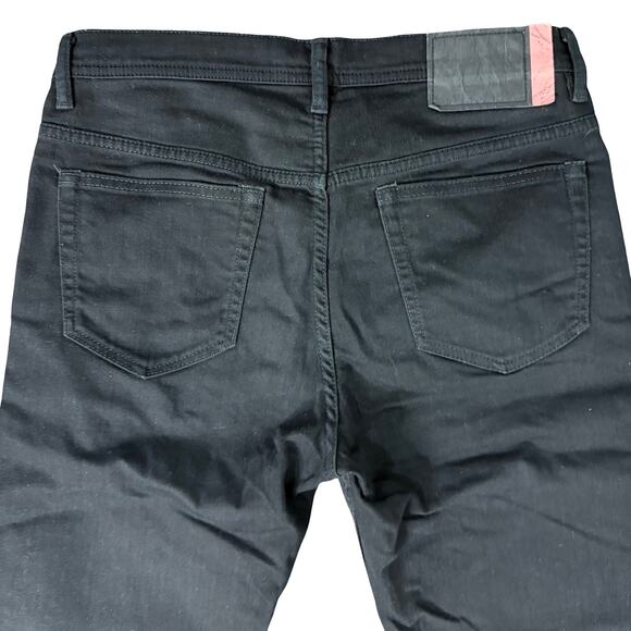 Acne Studios Bla Konst River Stay Black Wash Stretch Men's Jeans size 31 / 30 - Picture 11 of 12